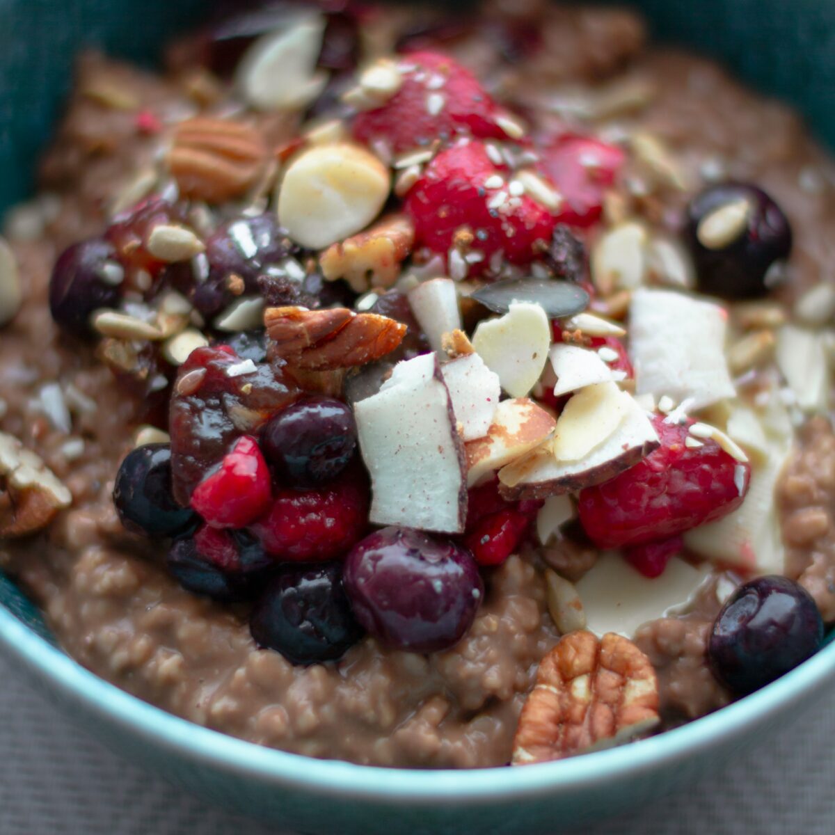 Cocoa and sea salt porridge Cocoa and sea salt porridge